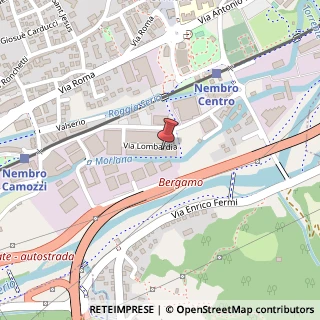 Mappa Via Lombardia, 8/D, 24027 Nembro, Bergamo (Lombardia)