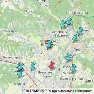 Mappa (in, 24030 Almenno San Bartolomeo BG, Italia (2.45)
