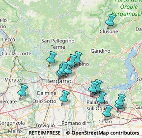 Mappa Via Gioacchino Rossini, 24022 Alzano Lombardo BG, Italia (14.71412)