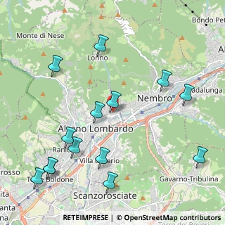 Mappa Via Gioacchino Rossini, 24022 Alzano Lombardo BG, Italia (2.54)