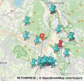 Mappa Via alle Scuole, 23887 Olgiate Molgora LC, Italia (4.4285)