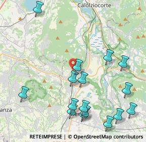 Mappa Via alle Scuole, 23887 Olgiate Molgora LC, Italia (4.99188)