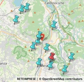 Mappa Via alle Scuole, 23887 Olgiate Molgora LC, Italia (4.31643)