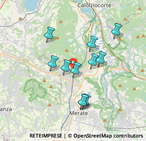 Mappa Via alle Scuole, 23887 Olgiate Molgora LC, Italia (3.07909)