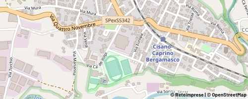Mappa Cisano Bergamasco