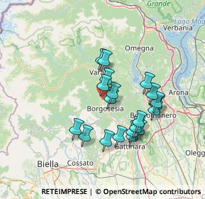 Mappa Frazione Vanzone, 13011 Borgosesia VC, Italia (12.005)