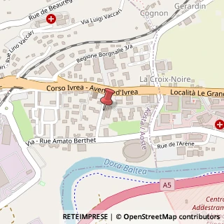 Mappa Corso Ivrea, 128, 11100 Aosta, Aosta (Valle d'Aosta)