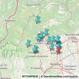 Mappa Via della Masena, 36014 Santorso VI, Italia (11.47813)