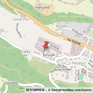 Mappa Via Roncada, 8, 23888 La Valletta Brianza, Lecco (Lombardia)