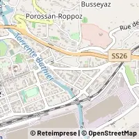 Kaart Aosta