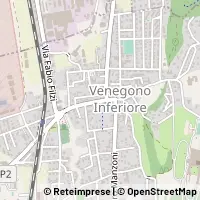 Kartta Venegono Inferiore