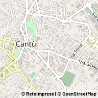 Kaart Cantù