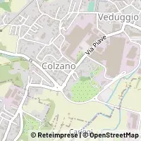 Karte Veduggio con Colzano