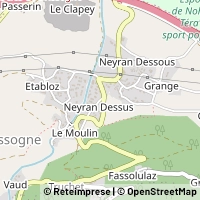 Карта Brissogne