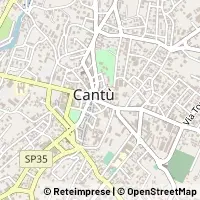 Mapa Cantù