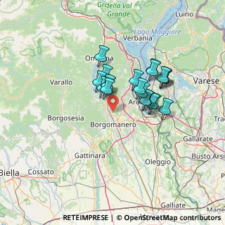 Mappa Via S. Tommaso, 28010 Briga Novarese NO, Italia (10.5205)