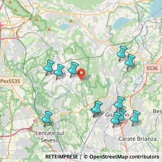 Mappa Via A. Boito, 22063 Cantù CO, Italia (4.6425)