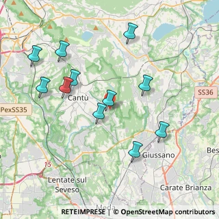Mappa Via G. Puccini, 22063 Cantù CO, Italia (4.00636)