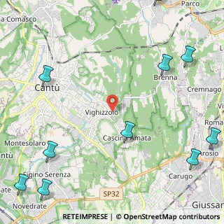 Mappa Via G. Puccini, 22063 Cantù CO, Italia (3.51273)