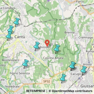 Mappa Via G. Puccini, 22063 Cantù CO, Italia (3.21)