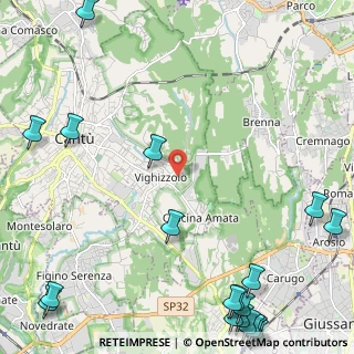 Mappa Via A. Boito, 22063 Cantù CO, Italia (3.7395)