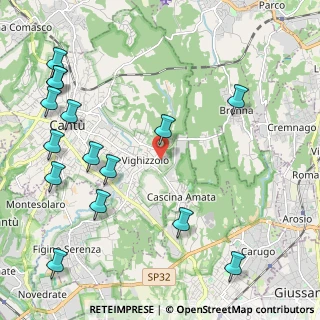 Mappa Via G. Puccini, 22063 Cantù CO, Italia (2.73933)