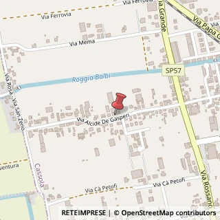 Mappa Via A. De Gasperi, 40, 36022 Cassola, Vicenza (Veneto)