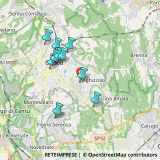 Mappa Via Palladio Andrea, 22063 Cantù CO, Italia (1.72583)