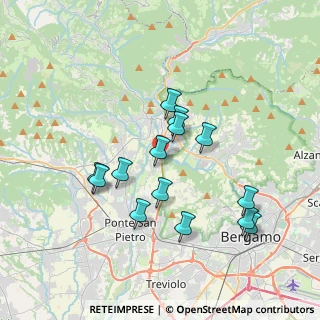 Mappa Via Stazione, 24030 Paladina BG, Italia (3.365)
