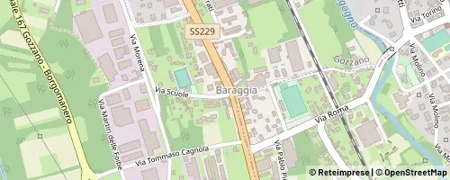 Mappa Gozzano