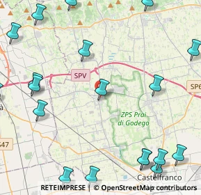 Mappa Via S. Pio X, 31037 Loria TV, Italia (6.317)