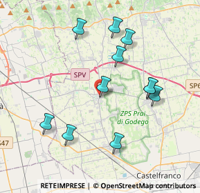 Mappa Via S. Pio X, 31037 Loria TV, Italia (3.81182)