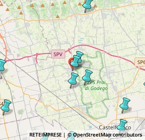 Mappa Via S. Pio X, 31037 Loria TV, Italia (5.95538)