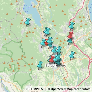 Mappa Via Morena, 28024 Gozzano NO, Italia (3.3365)