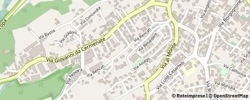 Mappa Cantù