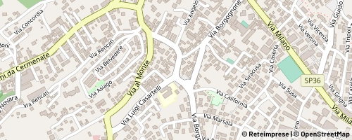 Mappa Cantù