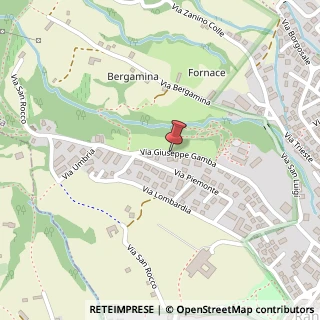 Mappa Via Giuseppe Gamba, 45, 24020 Ranica, Bergamo (Lombardia)