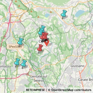 Mappa Via Catello, 22063 Cantù CO, Italia (2.98833)