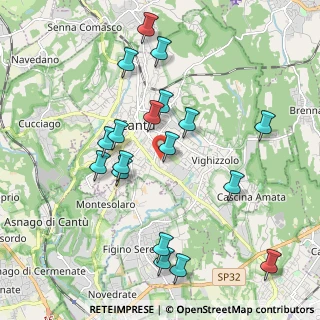 Mappa Via Catello, 22063 Cantù CO, Italia (2.02556)