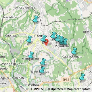 Mappa Via Catello, 22063 Cantù CO, Italia (1.87231)