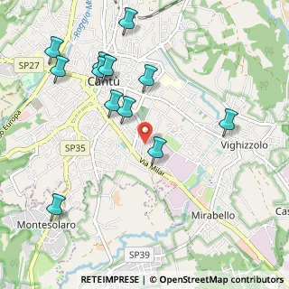 Mappa Via Catello, 22063 Cantù CO, Italia (1.1325)