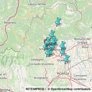 Mappa Via Marco dalla Vecchia, 36014 Santorso VI, Italia (8.03923)