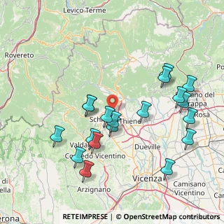 Mappa 36030 Schio VI, Italia (16.35842)