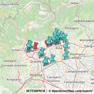 Mappa Viale Vicenza, 36063 Marostica VI, Italia (9.9155)