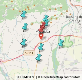 Mappa Viale Vicenza, 36063 Marostica VI, Italia (3.01167)