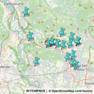 Mappa Via Alessandro Manzoni, 24030 Pontida BG, Italia (3.73294)