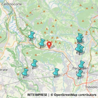 Mappa Via Bergamo, 24030 Pontida BG, Italia (5.08364)