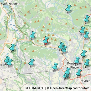 Mappa Via Bergamo, 24030 Pontida BG, Italia (6.2955)