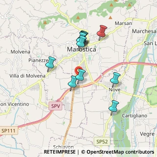 Mappa Via dell'Industria, 36063 Marostica VI, Italia (1.64727)