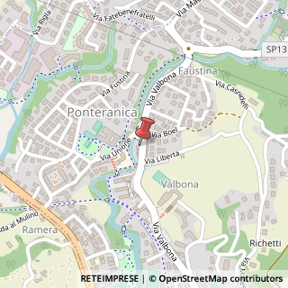 Mappa Via Valbona, 85, 24010 Ponteranica, Bergamo (Lombardia)